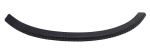 Kantenschutzprofil PVC Klemmbereich 1,0-4,5 mm m. Stahleinlage schwarz