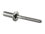 Dichtblindniete, Edelstahl A2/C1 FK 4x9,5 mm, Klemmbereich 2,5-4,5 VVG, CERTO