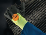 Handschuhe PU/Nitril Gr.10 schnitthemmend gelb/grau Ansel HyFlex 11-427