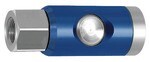 Safety clutch NW7.4, IG 1/4", max 12 bar 1800 l/min at 6 bar, rotatable