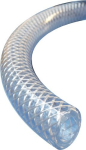 Voedingslang, drielaags ID=32,0x5,0 mm, 12 bar, transparant Tricoclair AL, zachte PVC & PE vezel