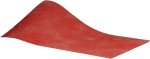 Gummiplatte Silikon 1200x10000x1,5 mm, rotbraun 40 +/-5° Shore, von -60 bis +220°C
