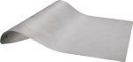 Siliconen rubberen plaat 1200x10000x5 mm, transparent 60 +/-5° Shore, van -60 tot +200°C