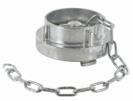 Blanke koppeling met ketting Knaggen 133 mm, Storz A Aluminium, gesmede gebogen onderdelen PN16