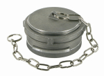 Blindkupplung mit Arretierung DN20 System Guillemin, Edelstahl AISI 316