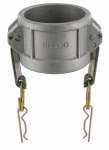 Cap type DC DN125 Kamlok, aluminium