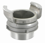 Koppeling, buitendraad & vergrendeling DN25, AG 1" Guillemin, aluminium