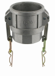 Koppelingshuls type D DN 125 IG 5" BSPP Kamlok, aluminium