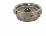 Plug type VB for crown rings type MK DN80 with eyelet for chain TW tanker, stainless steel A4