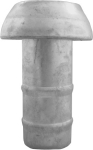 Cardan coupling type VT Size 50 Spigot 50 mm Perrot, galvanised steel