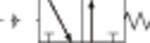 3/2-wegklep Serie 3A 1,5-8 bar, NO, pneumatisch, monostabiel, aluminiumlegering
