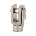 Clevis type Y Piston D 12-16 mm M6x1 for round cylinders