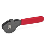 Hebel mit Spiralexzenter GN 917-12-20 Stahl brüniert