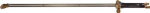 Handmessen. 8222-A/PMYF gas mengen 95°/ 530 mm Handwiel, stersnijder, mes