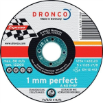 Trennscheibe 115x1,0x22,23mm, A 60R, gerade Dronco