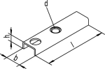 Flange No. 493S, blank Helmet