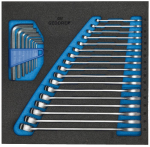 Combination spanner set 25-piece in 2/3 CT module Gedore 1500 CT2-7