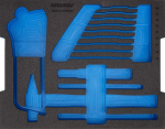 Foam module empty for 2/2 L-Boxx Gedore EI-1100 CT2-BASIC