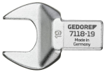 Combination spanner SW29 mm, square 14x18 mm Gedore 7118-29