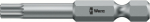 Schroevendraaierbit XZN M10 x 50 mm Wera - 860/4 Vielzahn