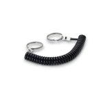 Spiral holding rope with key rings GN