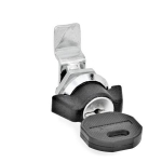 Minislot GN 115.1-SCK-7,5 Knevel, vergrendelbaar