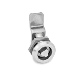 Mini-Verriegelung mit Dreikant GN 115.6-DK-7,5 Edelstahl