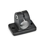 Flange clamp connector GN 145-B10-2-SW