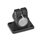 Flange clamp connector GN 146-B20-40-2-SW