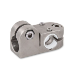 Verfahrschlitten Winkelform GN 191.1-G18-B18-2-NI Edelstahl matt poliert