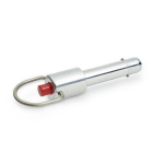 Socket pin with bracket GN 214.2-6-10 Steel