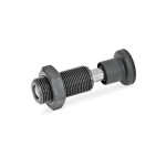 Federbolzen mit Kontermutter GN 313-10-AK-1-ST
