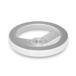 Spoked handwheel aluminium GN 322-125-B12-A Hole without groove, without handle