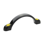 Achteraan monteerbare handgreep GN 365-132-A-DGB Elesa 37461-C4