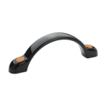 Achteraan monteerbare handgreep GN 365-132-A-DOR Elesa 37461-C2