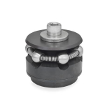 Centre clamp with clamping balls GN 411.2-38,5-K