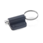 Detent bolt without detent lock GN 417-4-A with pull ring and flange