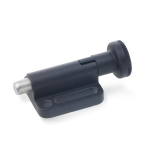 Detent bolt with lock GN and knob flange