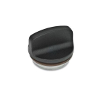 Verschlußschraube, schwarz GN 442-22-M16X1,5-1-SW