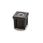 Socket for square tube GN 448-V40-V36-M16 Elesa 320095