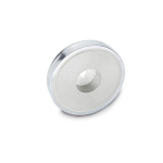 Houdmagneet, schijfvorm GN 50.4-ND-32-7-5,5 Neodymium