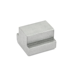 Moer voor T-sleuf, graad 8 DIN 508-5-8 blanco, zonder draad