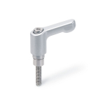 Clamping lever set for bracket GN