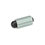 Spring element with hemisphere GN 513-M16X1,5-H-1 Normal spring pressure