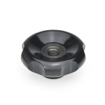 Handwiel met draadgat GN 527.1-80-M14-D Elesa 174441