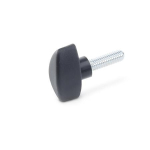 Wing screw with protruding hub GN 531.1-32-M6-10 Elesa 8721