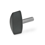 Flügelschraube mit Edelstahlgewindestift GN 531-32-M6-20-NI Elesa 108364