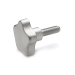 Star knob screw GN 5334-40-M8-30 stainless steel