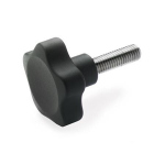 Stainless steel star knob screw GN 5337.4-40-M8-20 Elesa 166381