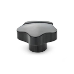 Sterngriff mit Gewindebuchse GN 5337-32-M6-E Elesa 66222
